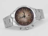 Tag Heuer Mercedes-Benz Silver Case Brown Dial For Men