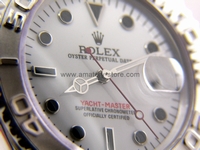 Rolex Yacht-Master Silver Case White Dial For Men