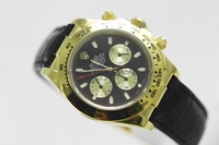 Rolex Daytona Gold Case Black Dial For Men