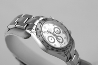 Rolex Daytona Silver Case Silver Dial For Men