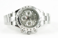 Rolex Daytona Silver Case Silver Dial For Women