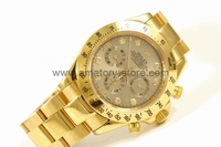 Rolex Daytona Gold Case Gold Dial For Men