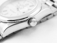 Rolex Day-Date Silver Case Silver Dial For Men