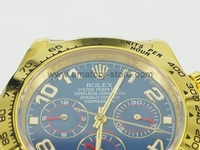 Rolex Daytona Gold Case Blue Dial For Men