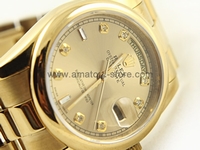 Rolex Day-Date Gold Case Gold Dial For Men