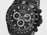 Rolex Daytona Black Case Black Dial For Men