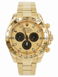 Rolex Daytona Rose Gold Case Rose Gold Dial For Men