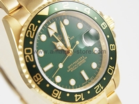 Rolex GMT Master II Gold Case Green Dial Green Bezel For Men