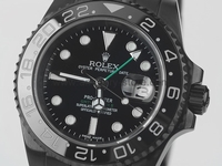 Rolex GMT Master II Ceramic Bezel Black Case Black Dial For Men