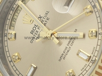 Rolex Day-Date Two Tone Case Gold Dial For Men