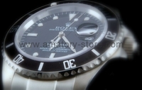 Rolex Submariner Silver Case Black Dial For Men