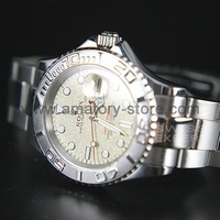 Rolex Yacht-Master Silver Case Silver Dial For Men