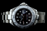 Rolex Yacht-Master Silver Case Blue Dial For Men