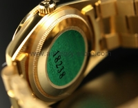 Rolex Day-Date Gold Case Gold and Diamonds Dial For Men