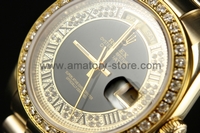 Rolex Day-Date Gold Case Diamonds Dial For Men