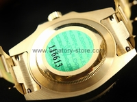 Rolex Submariner Gold Case Gold Dial For Men