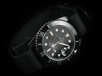 Rolex Submariner Black Case Black Dial For Men