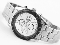 Tag Heuer Carrera Silver Case Silver Dial For Men