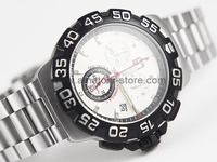 Tag Heuer Formula 1 Silver Case White Dial For Men