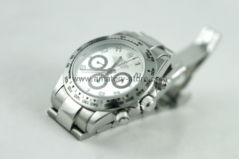 Rolex Daytona Silver Case Silver Dial For Men