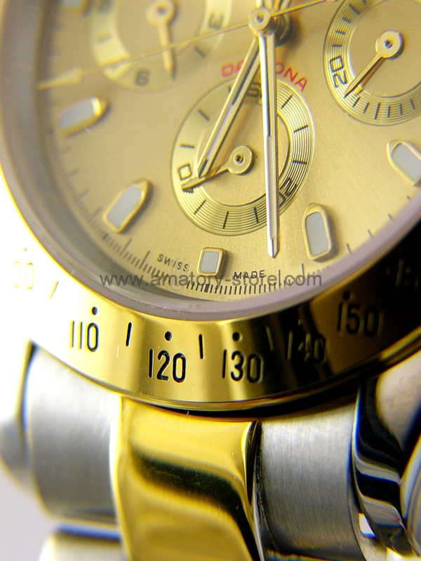 Rolex Daytona Two Tone Case Gold  Dial For Men