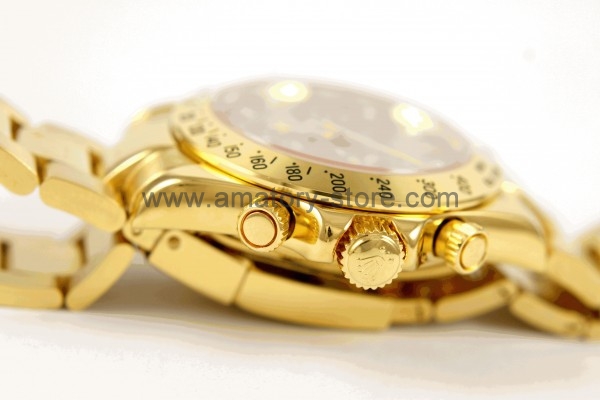 Rolex Daytona Gold Case Gold Dial For Men