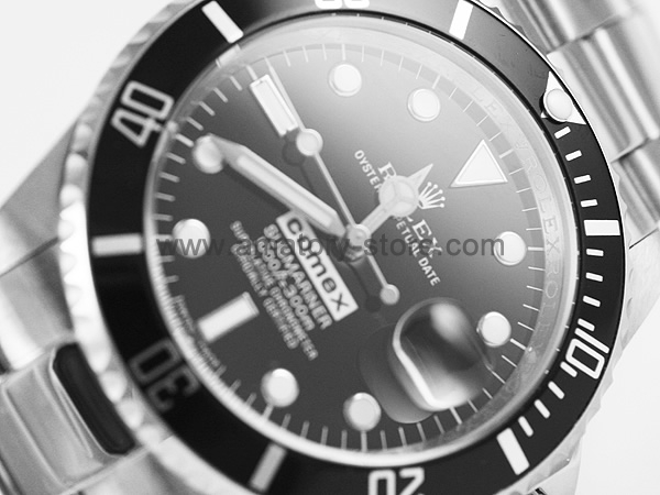 Rolex Submariner Comex Black Dial Black Bezel For Men