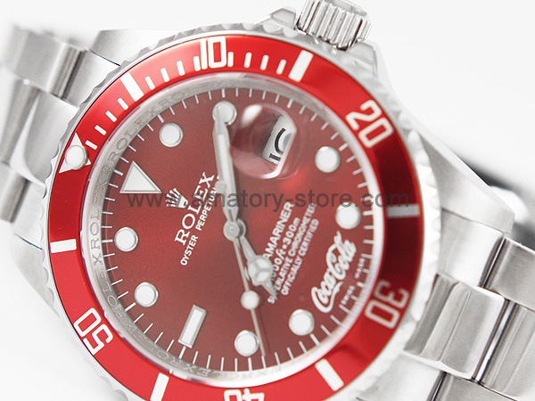 Rolex Colamariner Red Dial And Bezel- Special Edition For Men