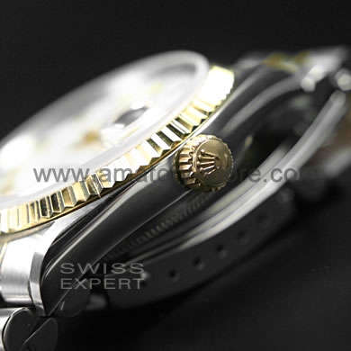 Rolex Day-Date Silver Case Dial For Men