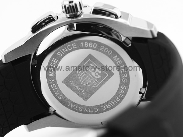 Tag Heuer Link Silver Case Black Dial For Men