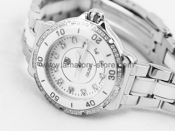 Tag Heuer Formula 1 Silver Case White Dial For Women