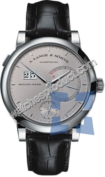 A Lange & Sohne Silver (solid) Dial Watch 130.025