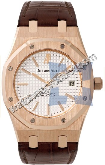 Audemars Piguet White Grande Tapisserie Dial Mens Watch 15300OR.OO.D088CR.02