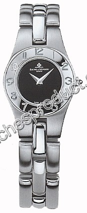 Baume & Mercier Black Dial Ladies Watch 8110