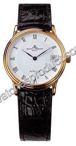 Baume & Mercier White Dial Watch 8160