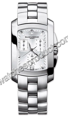 Baume & Mercier Silvered Guilloche Dial Mens Watch 8444