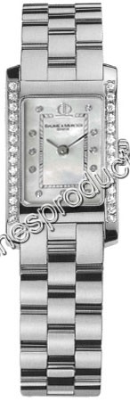 Baume & Mercier White Mother-of-pearl Dial Watch 8563