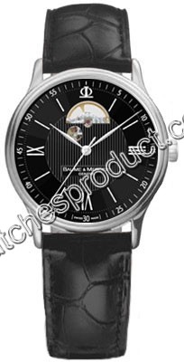 Baume & Mercier Black Dial Mens Watch 8689