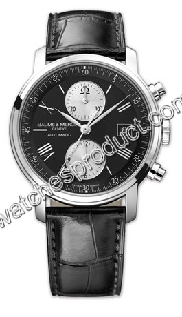 Baume & Mercier Black Dial Watch 8733