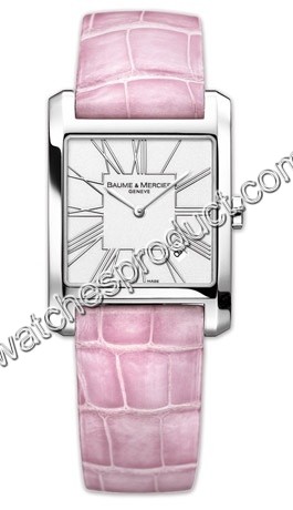 Baume & Mercier Shimmering White Dial Ladies Watch 8742