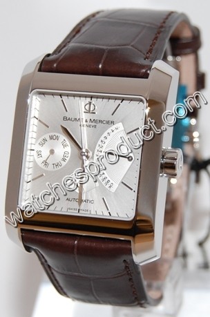 Baume & Mercier Silvered Dial Watch 8757