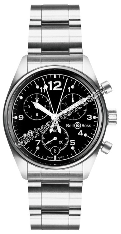 Bell & Ross Vintage 120 Mens Watch Black