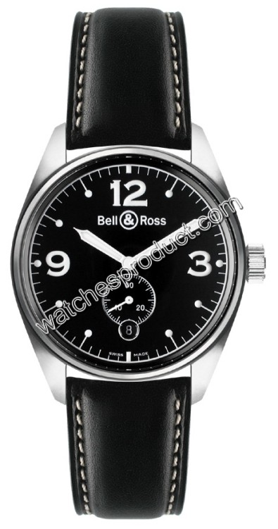 Bell & Ross Vintage 123 Mens Watch Black