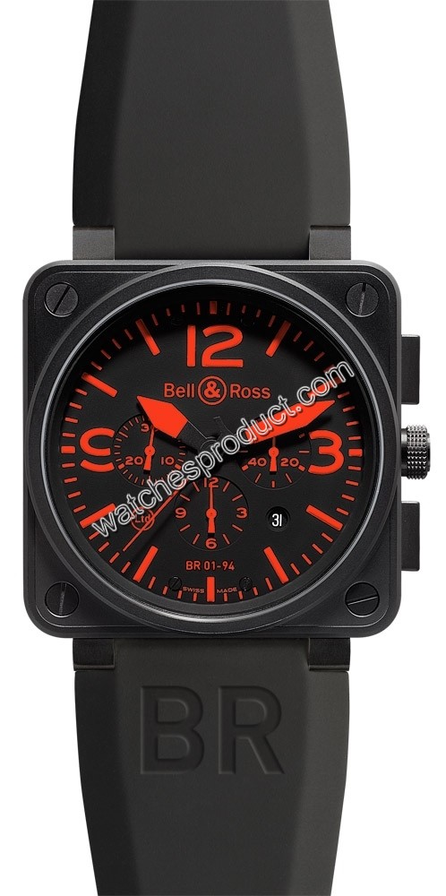 Bell & Ross Automatic Chronograph Mens Watch BR01-94