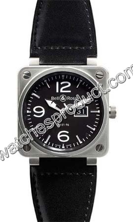 Bell & Ross Automatic Mens Watch BR0196BLK-SL