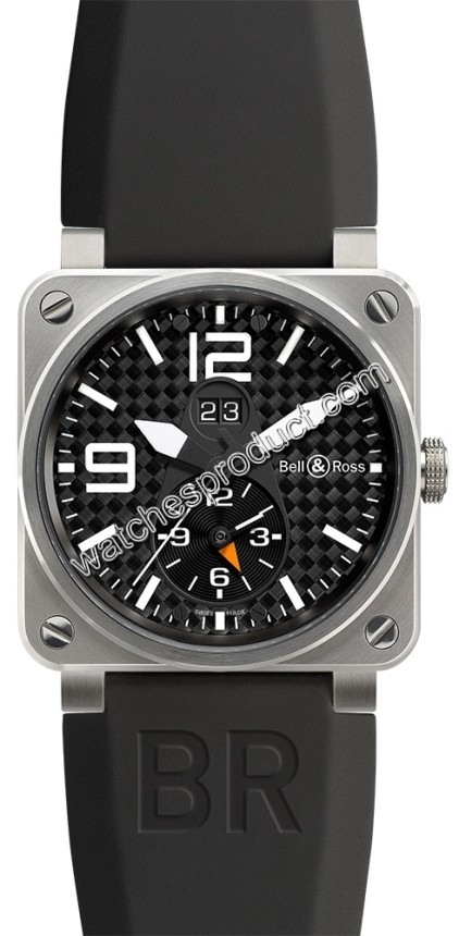 Bell & Ross carbonfiber Dial Mens Watch BR03-51