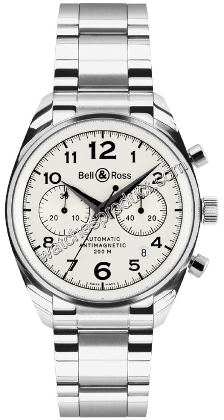 Bell & Ross Vintage 126 Watch Geneva White