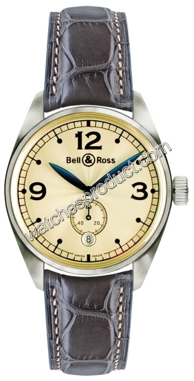 Bell & Ross Vintage 123 Watch Gold Ivory