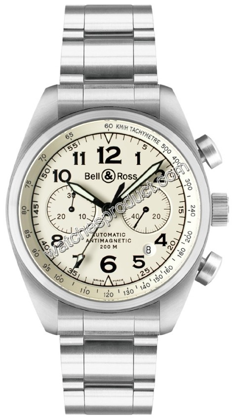 Bell & Ross Vintage 126 XL Beige Mens Watch