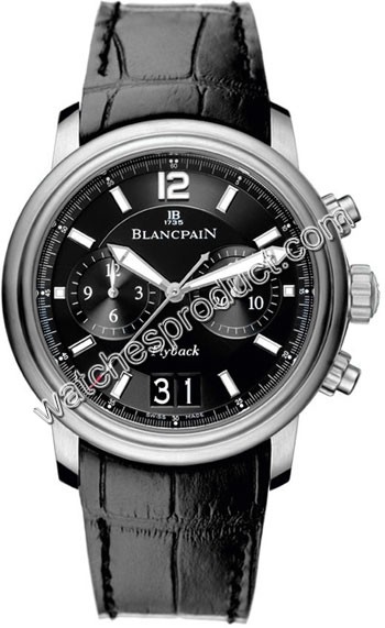 Blancpain Black (stick markers) Dial Mens Watch 2885F-11B30-53B